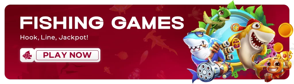 Colorful underwater fishing game interface available on W500 app